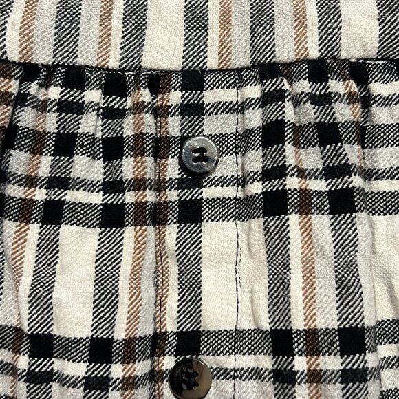 Zara Girls Plaid Overall Dress Skirt Size 2-3 - Picture 4 of 6